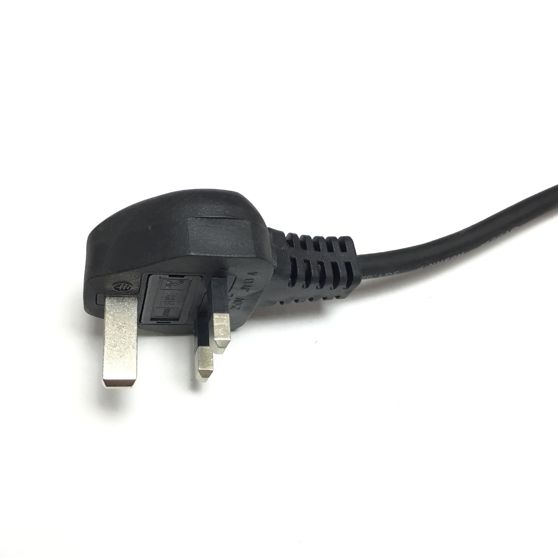 英标BS认证电源插头 英标3芯家电防水插头 英国装配式防水插头