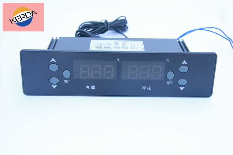 Freezer dual temperature electronic temperature controller refrigerated freezing highlight digital display panel KT-8000