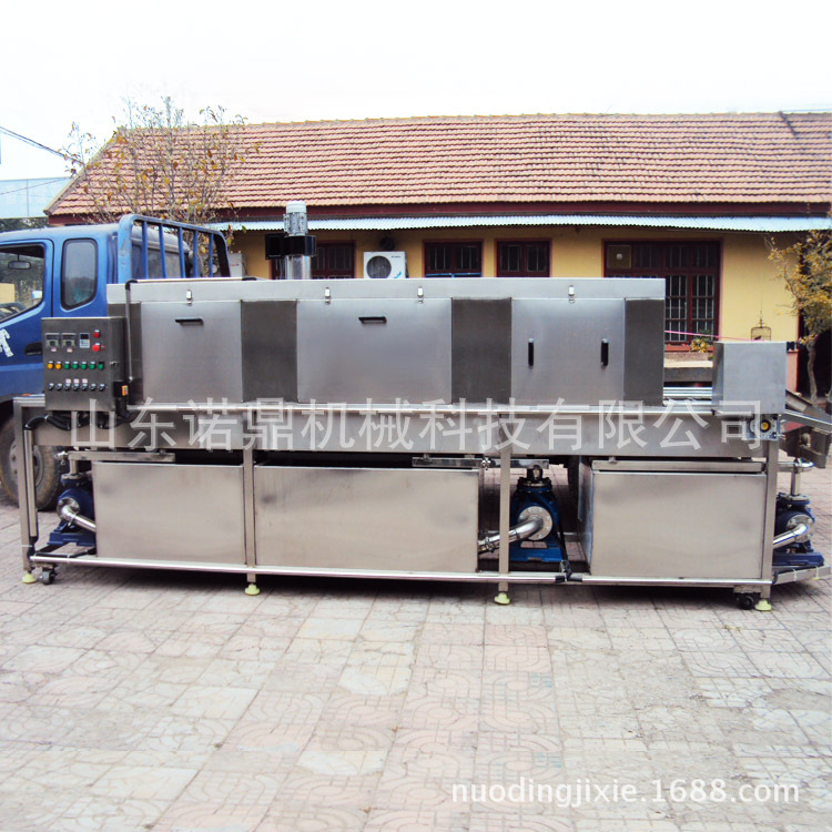 304不锈钢托盘清洗机 三段清洗 专业周转筐清洗设备 支持定做