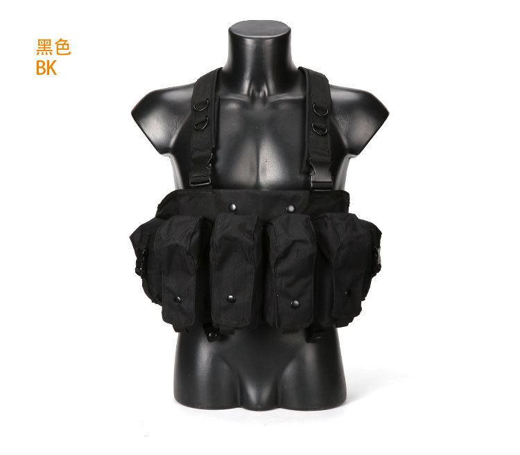 AK pocket chaleco táctico chaleco de pecho de campo chaleco de entrenamiento de camuflaje de equipo AK chaleco táctico