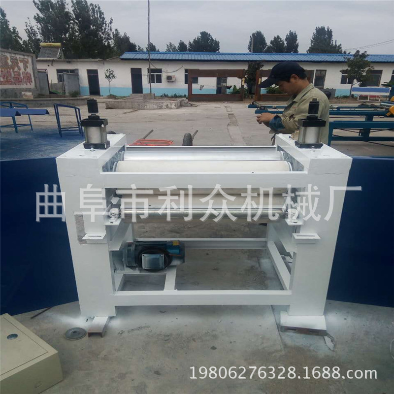 白山 木工单双面涂胶机 单双面滚胶机