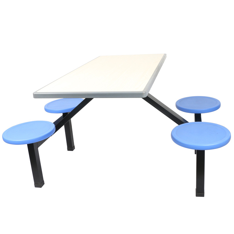 canteen table table reinforce thickening School table canteen dining table and chair