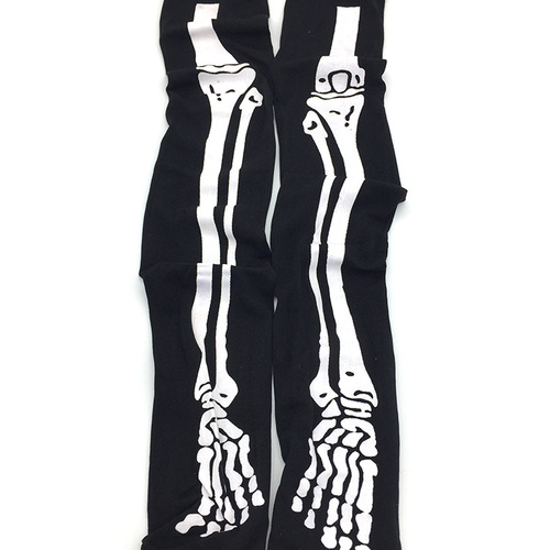Halloween Bloody Socks, Skeleton Skeleton Socks Nurse Bloody Tights Costume Accessories for Cosplay Masquerade Party