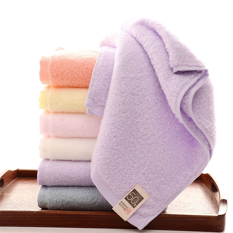 Factory wholesale cotton candy towel soft absorbent 50 long staple cotton cotton towel labor protection gifts can be customized