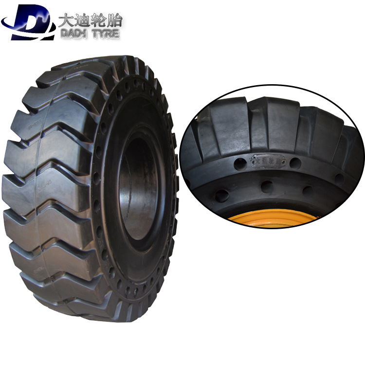 厂家30/50铲车实心胎17.5-25/23.5-25工程胎装载机实心轮胎