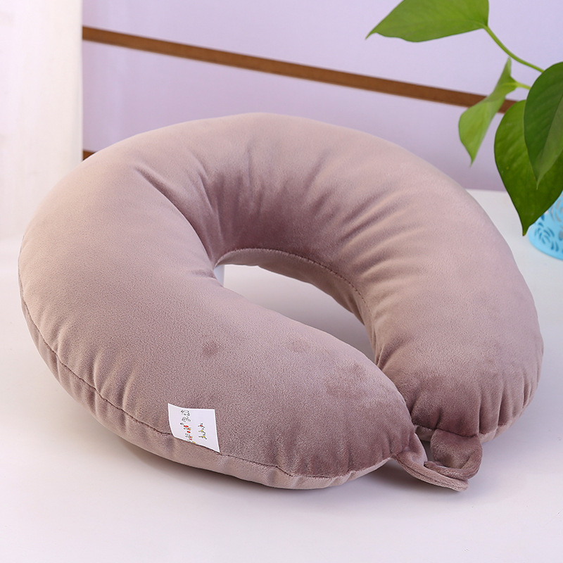 Almohada en forma de U para logotipo Promoción de publicidad promoción actividad regalo empresa apertura práctico pequeño regalo almohada en forma de U