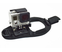 适用gopro11运动手掌带运动摄像机xiaomi yi相机手套式户外固定带