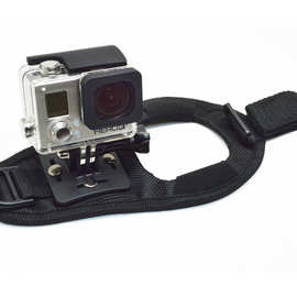 适用gopro11运动手掌带运动摄像机xiaomi yi相机手套式户外固定带