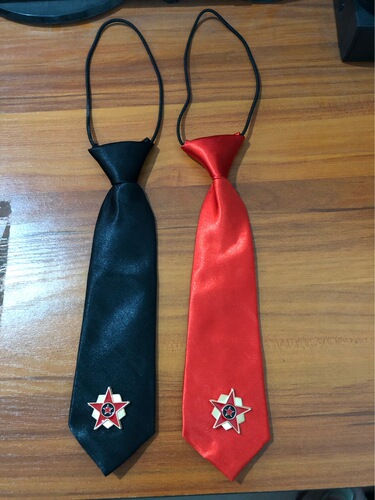 New square dance team performance colorful tie sailor dance tie accessories lazy tie