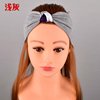 Knitted headband for face washing, Korean style, simple and elegant design, wholesale