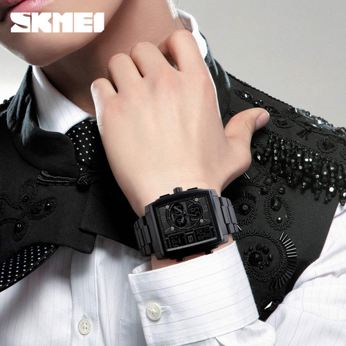 Shimei factory direct sales fashion men's electronic watch multi-functional outdoor sports watch student sports electronic watch
