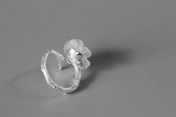 Bague fleur de lys or