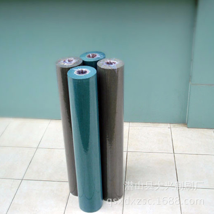 生产各种规格不织布刷辊 百洁布刷辊 碾磨刷辊 多种款式 可定制