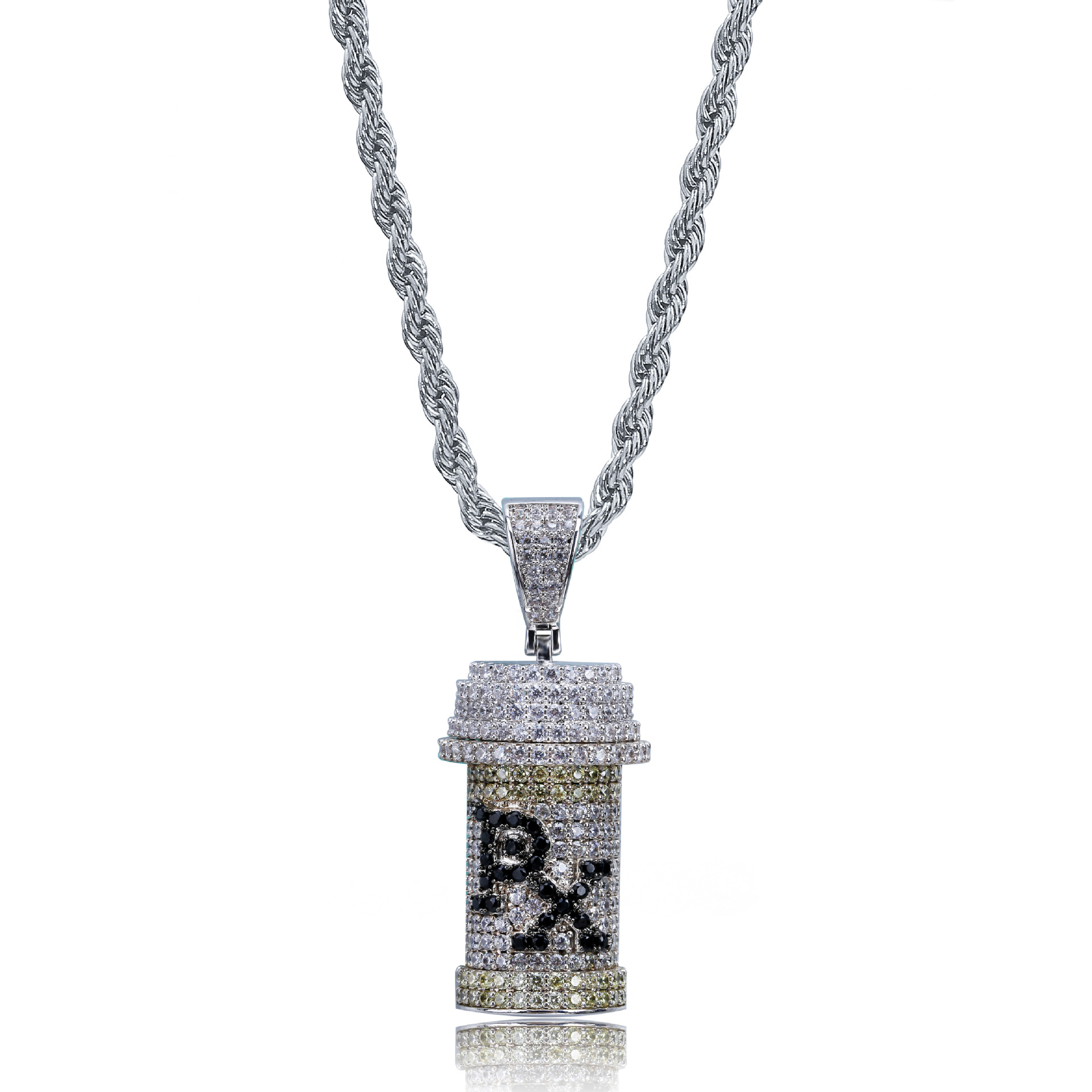 Wholesale Iced Out Pendant Mens Hip Hop Jewelry Luxury Designer