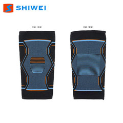 Shiwei's new breathable three-dimensional nylon knitted knee pads for men and women, sports knee pads, fitness, running, cycling and mountaineering