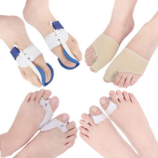 Cross-Border Spot Foot Care Four-Piece Set Toe Valgus Toe Cover Toe Separator Combination Set