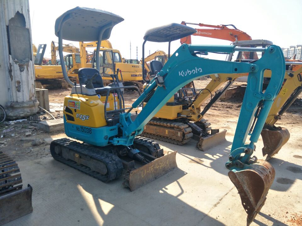 二手小型钩机 进口15久保田微型挖掘机,纯进口