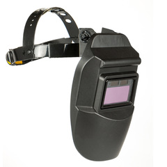 Breathable and Lightweight Electric Welding Helmet with Automatic Darkening for Argon Arc Welding, Anti-Fire Face Shield, Welder-Specific Color-Changing Safety Hat, Headwear Model