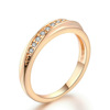 Jewelry, ring, zirconium, platinum accessory, Korean style, wholesale