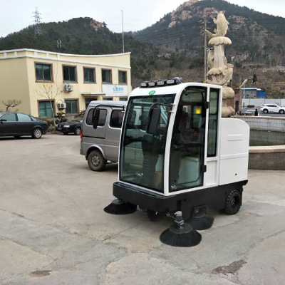 wholesale Drive Sweeper Electric Vacuuming Closed Sweeper Sanitation Residential quarters garbage Cleaning Road sweeper