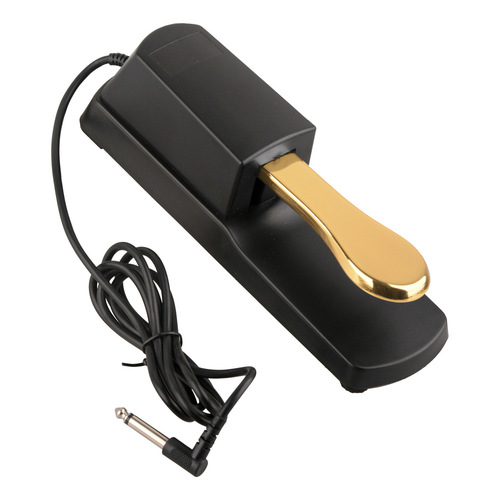 6.5MM Connector Sustain Pedal Electronic Keyboard Sustain Pedal MIDI Digital Piano Synthesizer Sustain Switch