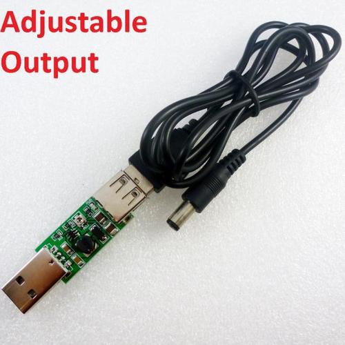 USB to USB adjustable output module DC voltage converter 5V to 6-15V DC-DC boost power supply board