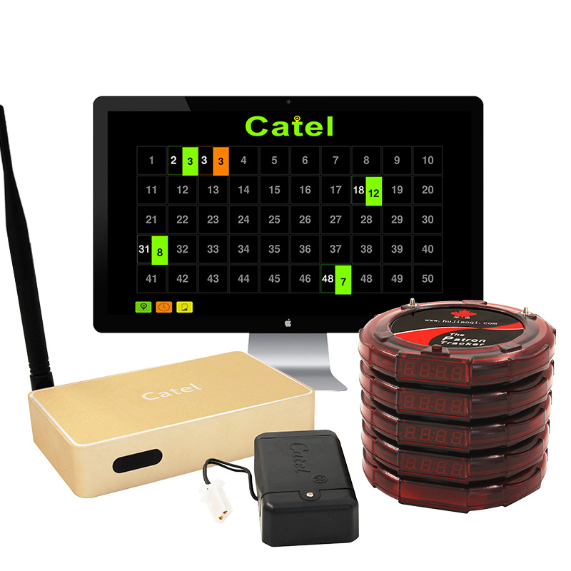 加迅送餐器无线咖啡厅甜品店饭店取餐牌餐厅无线智能定位送餐系统