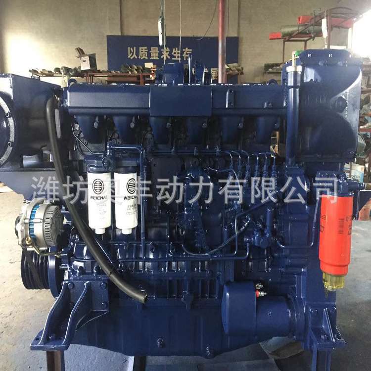 潍柴 450 лошадиных судов Хост 4 клапана WP12 -серия Производители судоходных машин Прямые продажи судоходной двигатель