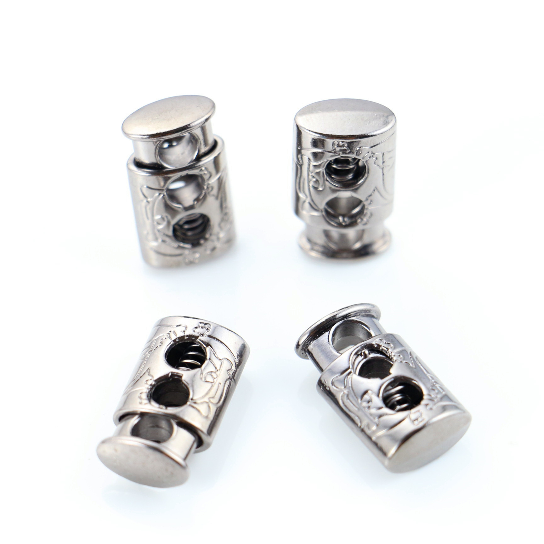 松紧弹力绳扣塑料弹簧卡扣吊钟 塑料松紧扣 弹力金属弹簧卡扣