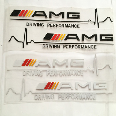 奔驰汽车贴纸C级E级GLA GLCAMG后视镜后车窗贴纸外饰改装车身车贴