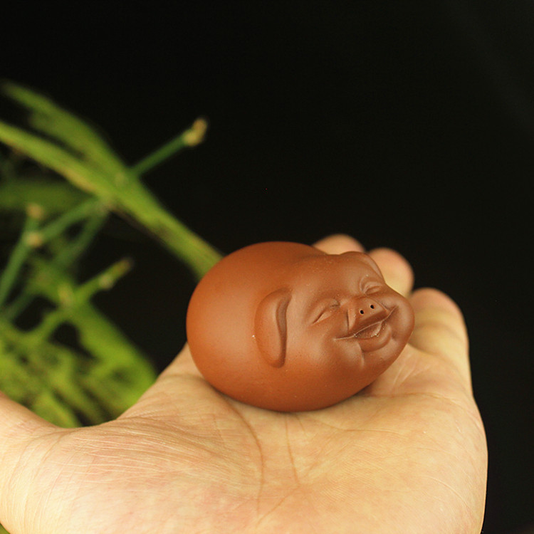 創意紫砂精品可養陶瓷茶具茶盤創意小號迷妳茶寵茶玩動物擺件批發