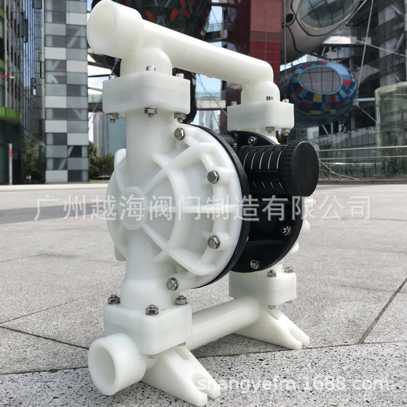 QBY-40工程塑料气动隔膜泵 耐腐蚀气动化工泵 PP材质隔膜泵