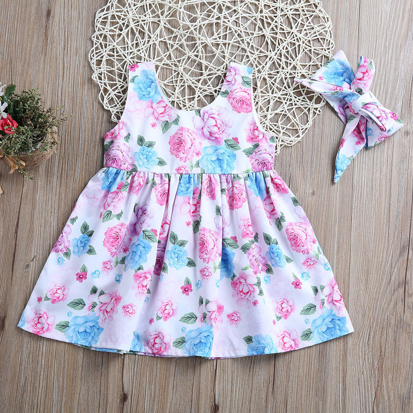 Floral Sleeveless Dress 2