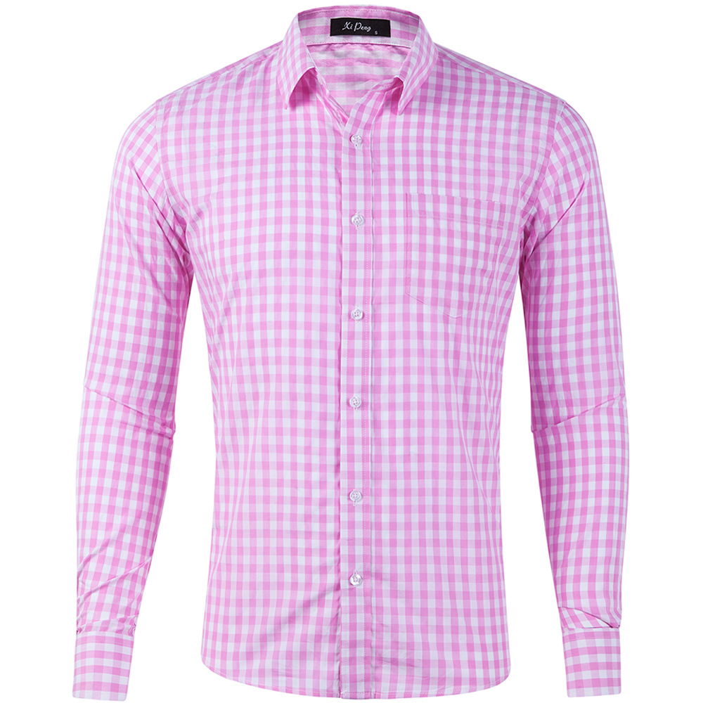 Men's Stripe Blouse Men's Clothing display picture 3