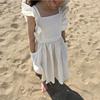 Summer dress with sleeves, children's slip dress, 2021 collection, Japanese and Korean, sleevless