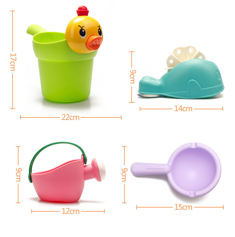 Baby Bath Toys Set Image 1