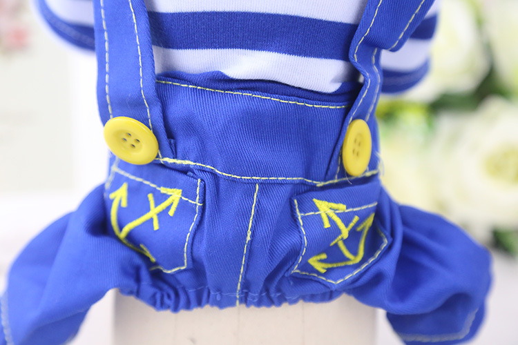 Karo Haustier Kapuzenpullover Jeans Overall Für Hund Und Katze_voghion.com