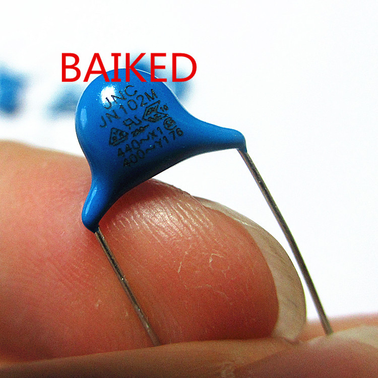 安规Y电容0.001UF 1NF 1000PF 400VAC JNC JN102M 440 X1 400 Y1