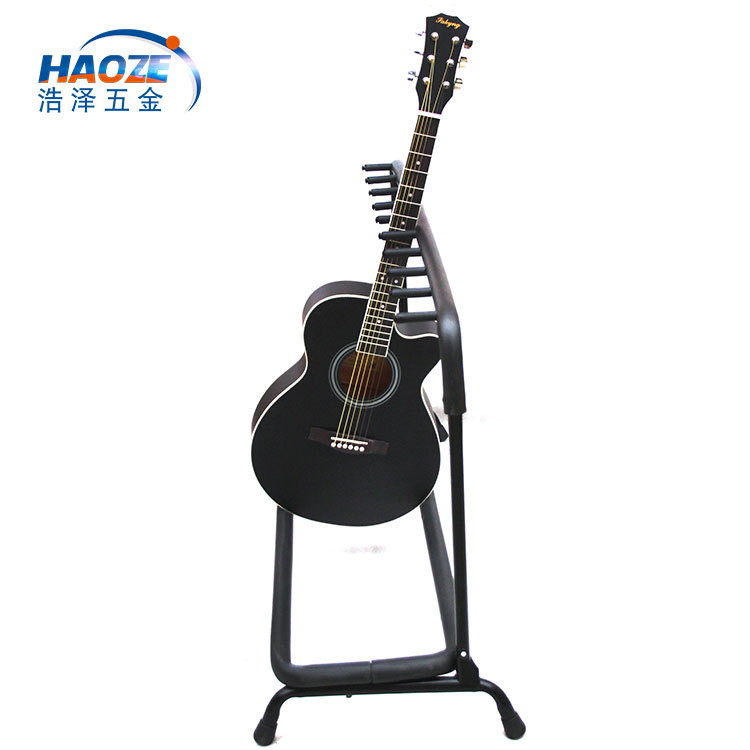 Fabricantes al por mayor conjunto de guitarra rack múltiples juegos de guitarra eléctrica popular bajo de pie soporte de piano image 1