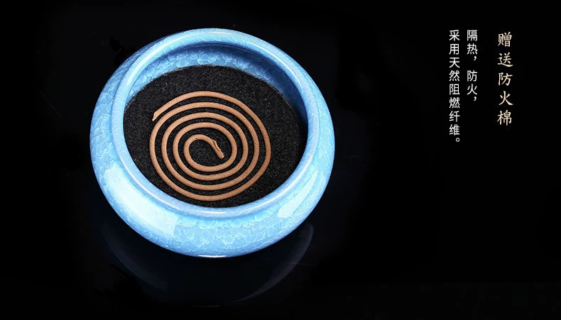 Простая керамическая лёд крошится ароматная печь копчёный incense burner в основном использует стиль Будды, можно смешивать партиями