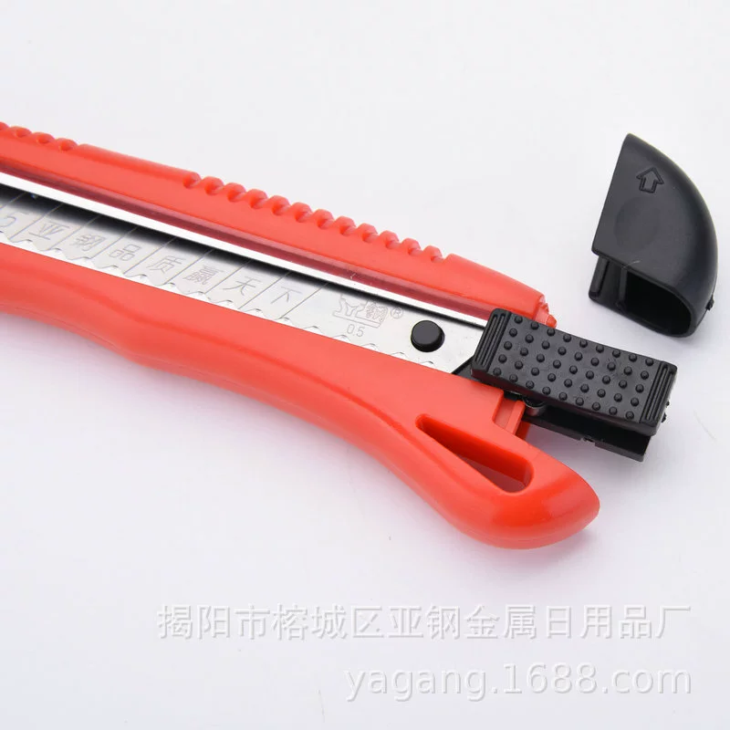 Азияn сталь пластиковый офисный канцелярский нож красоты Gong Knife простой портативный приправленный набор лезвия с нержавеющей сталью высокоуглеродный лезвие резной нож оптом