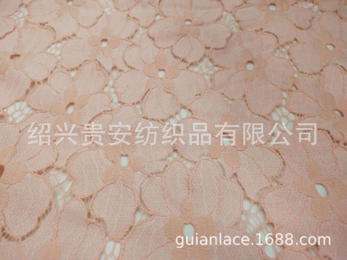 锦棉压纱电脑蕾丝面料玛雅机立体厚品质蕾丝花边面料大花镂空