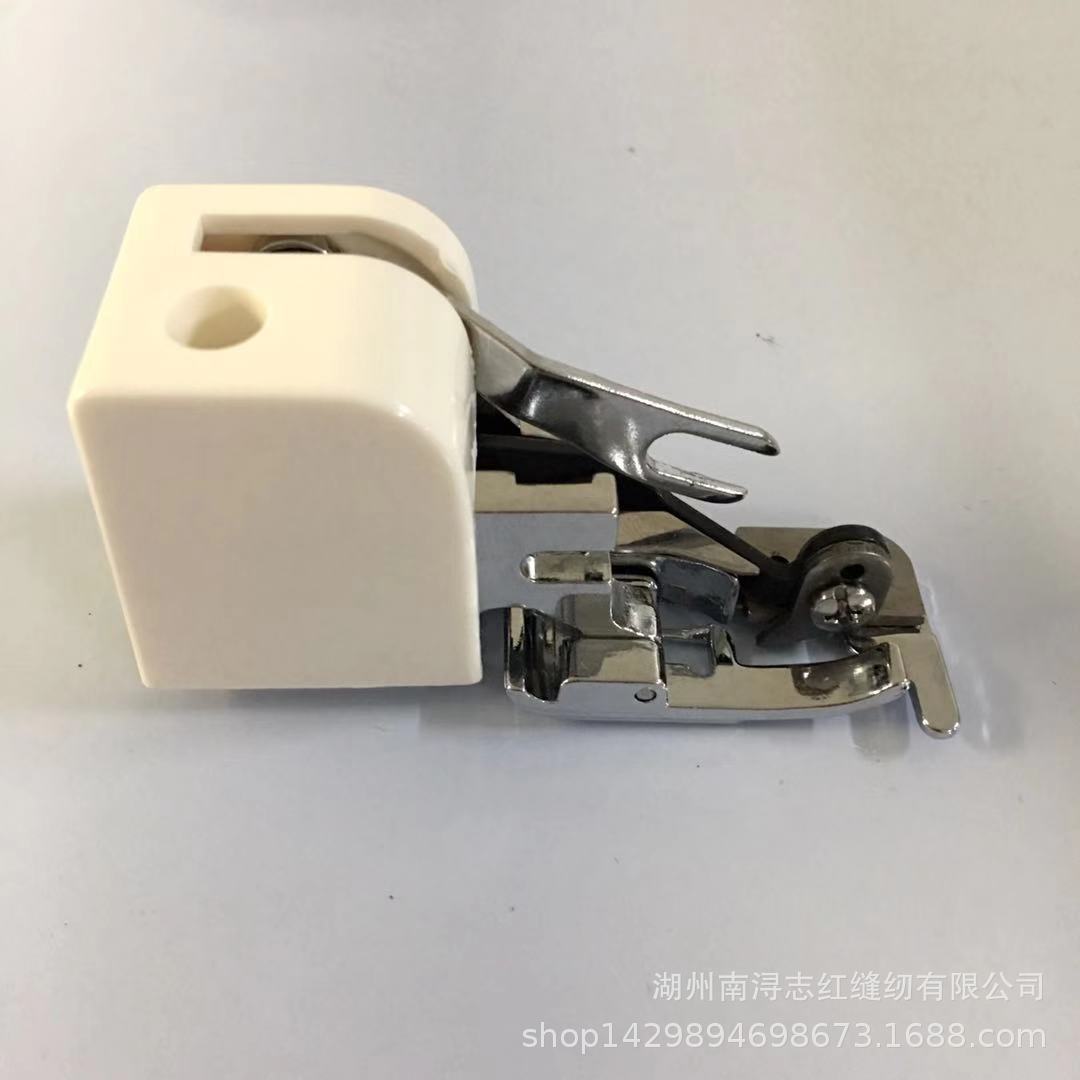 台湾多功能电动家用压脚 带刀琐布边裁布压脚CY-10切边拷边