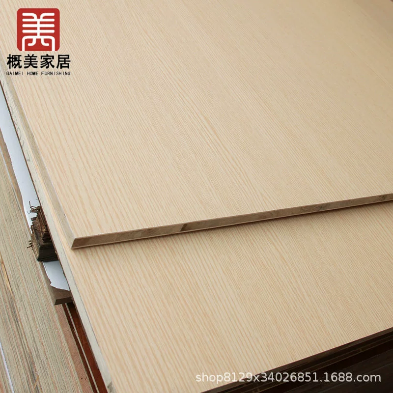 Factory direct selling ecological board ecological paint -free red rubber insert solid wood board