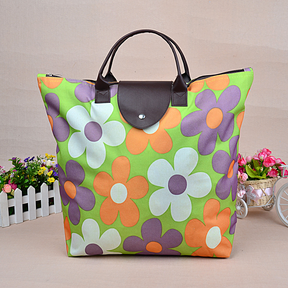 时尚批发手提袋 折叠购物袋 600D牛津布超厚超牢批发袋|ru