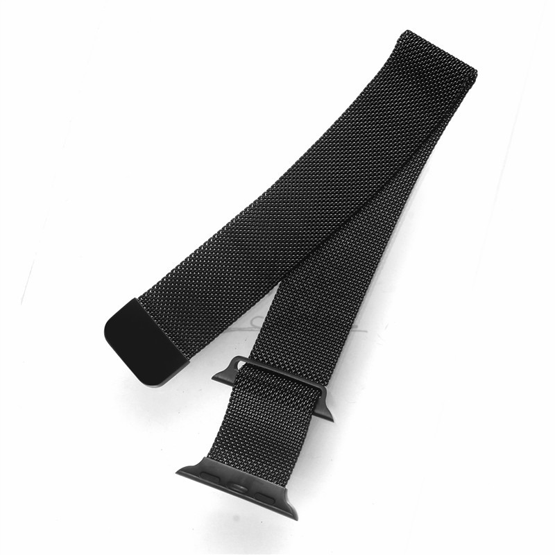 傲途AOTU适用于平果iwatch表带米兰尼斯钢表带磁铁不锈钢金属|ms