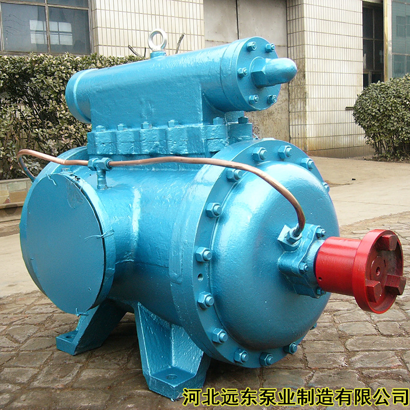 3GS100*2W21三螺杆泵组作为重油输送泵用于船上