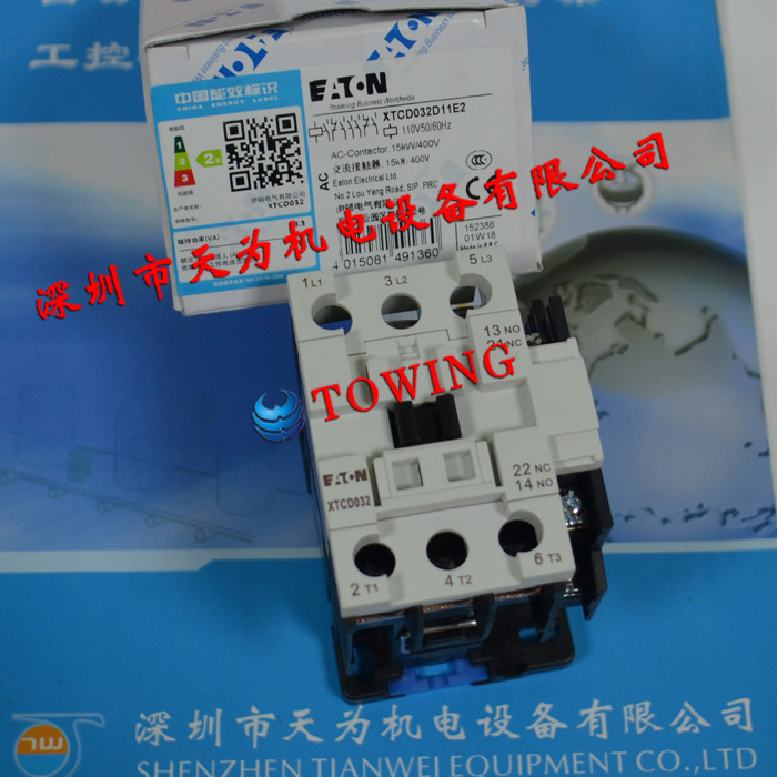 【伊顿代理】XTCD032D11E2美国伊顿ETN接触器
