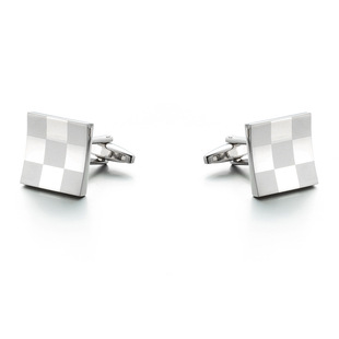 High quality laser cuff business cufflinks Korean style cufflinks men's French button cufflinks 198