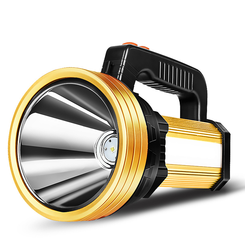 Flashlight Strong light charge usb multi-function cob Work lamp outdoor t6 Portable Searchlight led